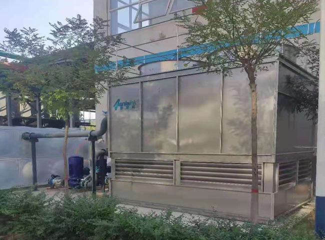 云南混流闭式冷却塔施工